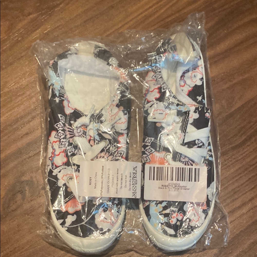 Floral Patterned Sneakers